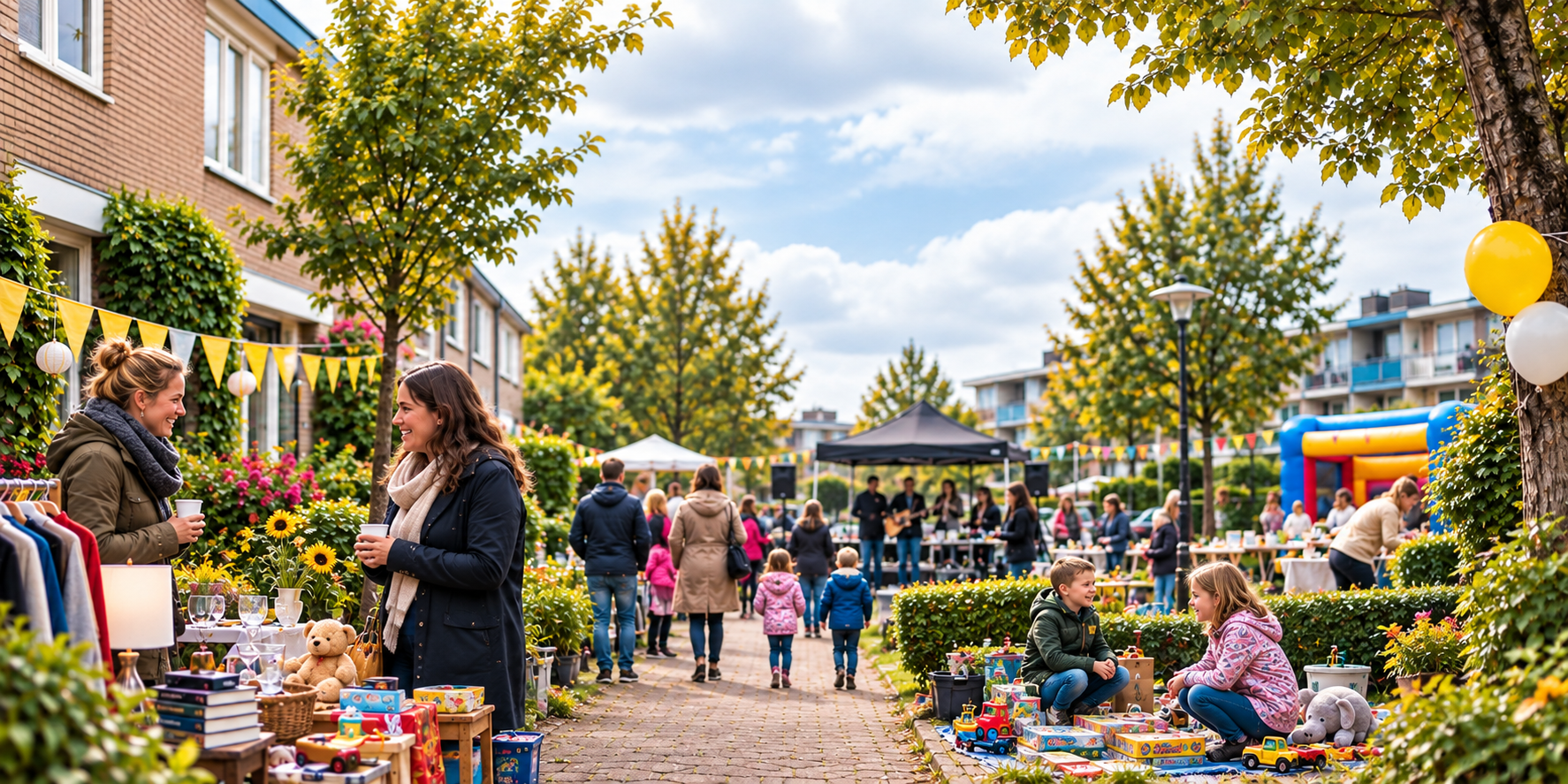 Voortuinenmarkt in De Hoven