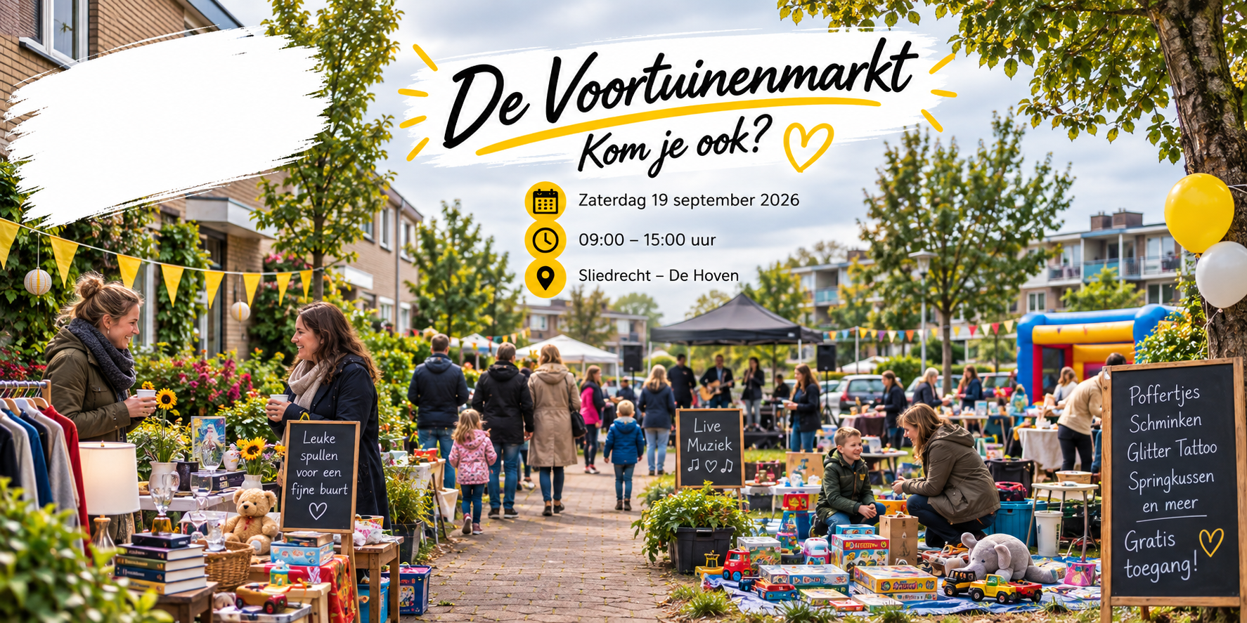 De Voortuinenmarkt 2026 in De Hoven